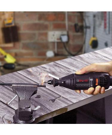 Rotary Tool Kit GOXAWEE 130W Multi-Functional Mini Grinder Set with 140 Accessories (Keyless Chuck & Flex Shaft) Varible Speed Multi Tool for Craft Projects & DIY Creations - Buy Online on GoSupps.com