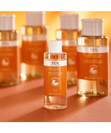 REN Clean Skincare AHA Facial Toner - Glow & Resurface | Pore-Reducing BHA & Exfoliating Lactic Acid | 3.3 Fl Oz - Buy Online on GoSupps.com