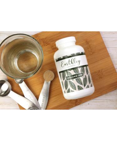 Earthley Wellness Immune-Aid, Natural Vitamin C Powder, Camu Camu, Acerola, Orange Peel, Boost Immune Health, Skin Health (2 oz) 2 Ounce (Pack of 1) - Buy Online on GoSupps.com