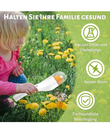 BASVII Insect Catcher - Spider Catcher for Home and Garden Easy to Catch and Observe Insects Breathable and Effective Bug - Buy Online on GoSupps.com