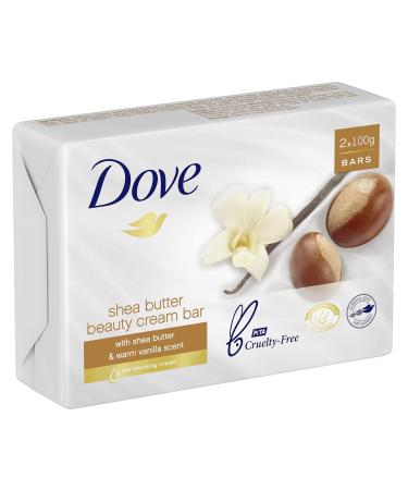 Dove Purely Pampering Shea Butter & Warm Vanilla Scent Bar Soap - 2 x 3.5 Oz (2 Count) - Buy Online on GoSupps.com