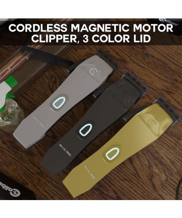 Buy Caliber .50 Cal BMG Clipper - Professional Cordless Magnetic Hair Trimmer - Rechargeable & Quiet - Ideal for Men's Grooming - Buy Online on GoSupps.com