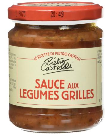 PIETRO CASTELLI Grilled Vegetable Sauces 190 g - Pack of 6