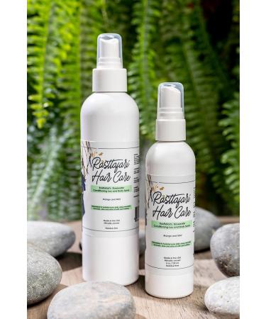 Rastta Locs Rosewater and Mint Conditioning Loc and Body Refreshing Spray for Type 4 hair Braids Organic Vegan Hair Moisturizer Dreadlock Spray with Aloe. - Tropical Mint Fragrance - 4oz 4 Fl Oz (Pack of 1) - Buy Online on GoSupps.com