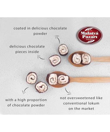 Palanci | Sweets Turkish Delight Rolled Lokum 400 gr. | Sweet hamper | Premium Lokum Since 1870 | Turkish Delight Gift Box | Vegetarian | Halal Sweets with Pistachios Chocolate Blackberry |Sweet Box - Buy Online on GoSupps.com