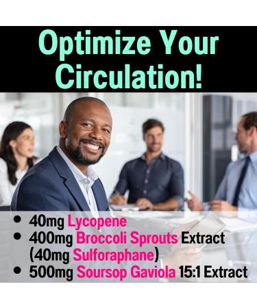 Soursop Graviola Curcumin Lycopene Broccoli Sprouts Sulforaphane Extract Gummies with Turmeric Curcumin Ginger Black Pepper Sour Sop Guyabano Leaf Supplement Chew Chewable Pills Capsules Supplements - Buy Online on GoSupps.com