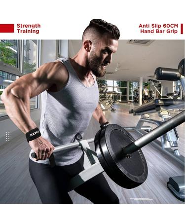 RDX Neoprene Padded Lifting Wrist Straps - Anti-Slip Hand Bar Support for Weightlifting - Strength Training Equipment for Men and Women - Buy Online on GoSupps.com