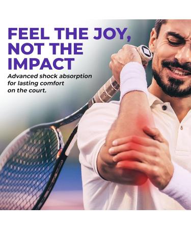 TENEX ULTRA Elbow Shock Absorber - Tennis & Golfers Elbow Brace for Pain Relief | Custom-Fit Wrist-Worn Silicone Support for Men & Women - Buy Online on GoSupps.com