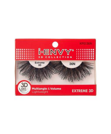 i-Envy 3 Pairs False Eyelashes 3D Glam Collection - Multi-Angle & Extreme Volume Lashes - Buy Online on GoSupps.com