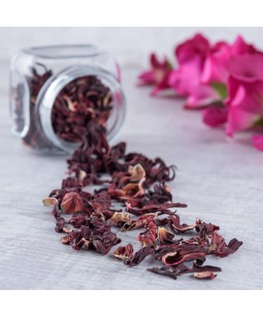  mynatura Mynatura Organic Hibiscus Flowers 500g | Whole Flowers | Hibiscus | Hibiscus Tea | Egypt | Natural | Dried | Hibiscus | Refreshing Drink | For Hibiscus Flower Tea (DE- KO-044) 500g - Buy Online on GoSupps.com