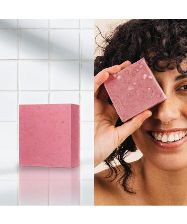  Skin Chemists Skin Pharmacy Rose Facial Cleansing Bar 100g | Luxurious Skincare | Energizing Exfoliation for Fresh Hydrated & Smooth Skin - Buy Online on GoSupps.com