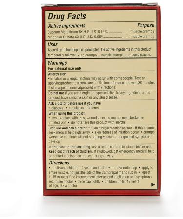 Cramp 911 Muscle Relaxer Pain Relief Cream - Roll-on Lotion 0.71 oz - Fast Relief for Muscle Cramps and Sore Muscles - Buy Online on GoSupps.com