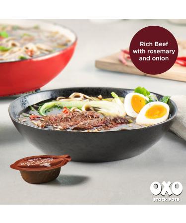 OXO Rich Beef Stock Pots with Rosemary & Onion - 4 x 20g (80g) - Buy Online on GoSupps.com