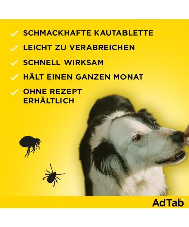 Pass Dogs Tick & Flea Protection - Chewing Tablets for Dogs 1.3-2.5 kg | Fast Acting Monthly Defense Against Ticks & Fleas (3 Tablets) - Buy Online on GoSupps.com