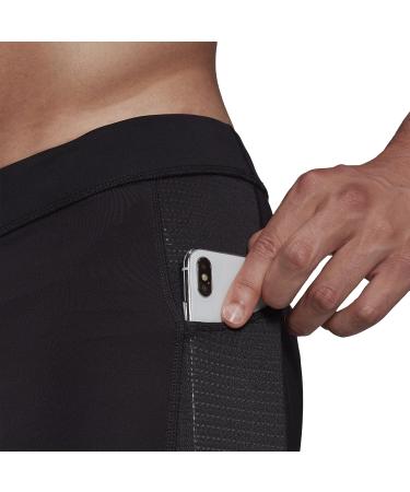 adidas Men's Own The Run Tights Large Black/Reflective Silver - Performance Running Apparel - Buy Online on GoSupps.com