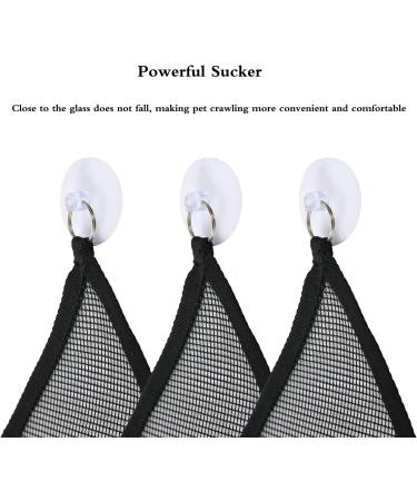 2 Pack of Reptile Hammock Set Breathable Mesh Lizard Hammock Lounger & Ladder Accessories Set for Large & Small Bearded Dragons Anole Geckos Lizards or Snakes M (Pack of 2) - Buy Online on GoSupps.com