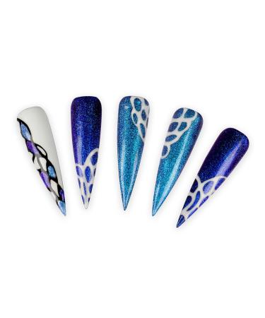 Buy UV LED Effect Gel Flip Flop Chrome Lilac - Studio Quality 5ml - Made in Germany | Best Purple Gel for Nail Art - Buy Online on GoSupps.com