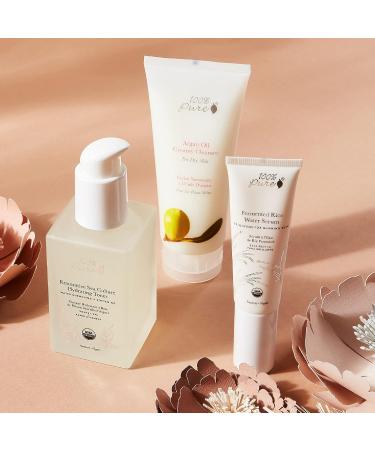 Argan Oil Creamy Cleanser - Daily Moisturizing Face Wash & Makeup Remover - 100% Pure Anti-Aging Botanicals - 3.4 Fl Oz - Buy Online on GoSupps.com