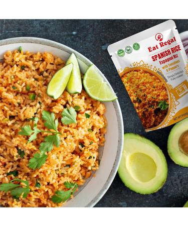 Regal Spanish Style Rice in Tray | Ready to Eat in 90 Seconds | Microwavable | Nutritious & Delicious | 8.8oz (Pack of 8) - Buy Online on GoSupps.com