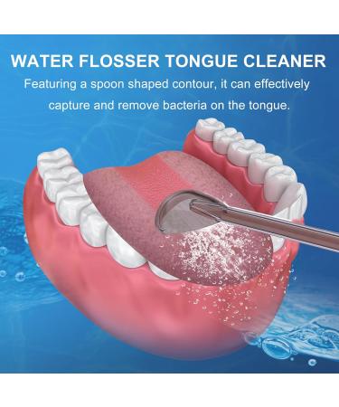 Water Dental Flosser Tip Replacement Heads - Compatible with F5020E D-4 Jet Tips (Black) | Oral Irrigator Refill - Buy Online on GoSupps.com