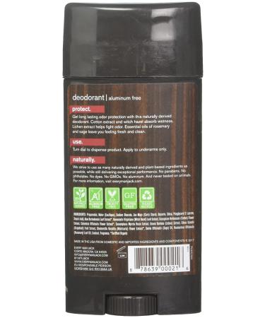 Every Man Jack Aluminum Free Cedarwood Body Deodorant - 3 oz - Buy Online on GoSupps.com