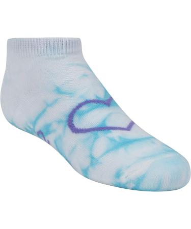 Skechers Girls' 6 Pack Low Cut Socks 7-8.5 Multi - Cute and Comfy Socks for Girls - Buy Online on GoSupps.com