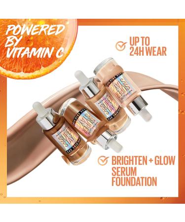 Maybelline Super Stay Skin Tint Foundation With Vitamin C - Long-Lasting 24H Vegan Formula, Shade 60 - 30 ml - Buy Online on GoSupps.com