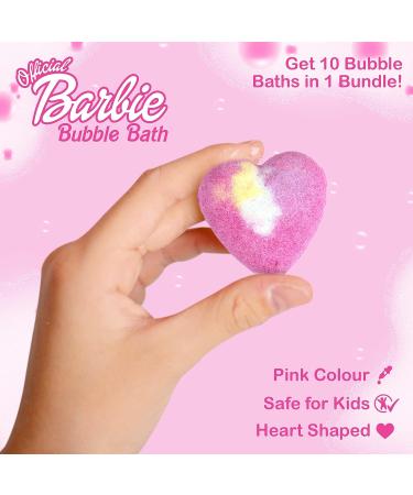 Barbie Bath Bombs for Girls - Set of 10 Fun Fizzing Bath Bombs for Kids - Buy Online on GoSupps.com