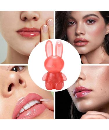  Fenayuu Lipstick Hydrating Lipstick Rabbit Shiny Lipstick Makeup Supplies for Daily Use Long Lasting Non-Chic - Buy Online on GoSupps.com