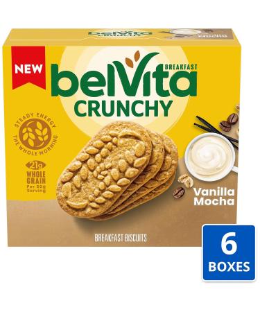 belVita Breakfast Bars Biscuits Vanilla Mocha 6 Boxes of 5 Packs (4 Biscuits Per Pack) - Buy Online on GoSupps.com