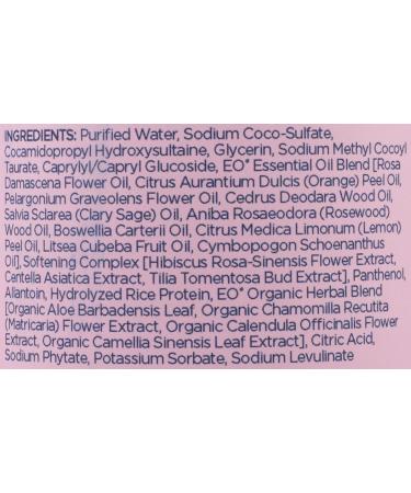 EO Rose & Lemon Bubble Bath - 12 oz | Organic, Relaxing Bath Soak - Buy Online on GoSupps.com