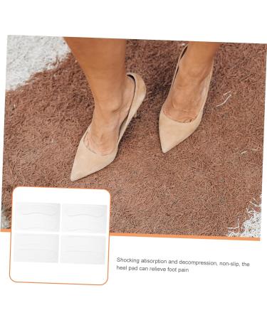 FRCOLOR 8pcs High Heel Comfort Pads | Silicone Foot Cushions & Heel Grips for Loose Shoes | Ultimate Comfort for High Heels - Buy Online on GoSupps.com