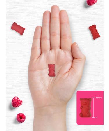 Carlyle Hair Skin and Nails Gummies | 5000mcg Biotin + Essential Vitamins | 60 Raspberry Vegan Gummies - Buy Online on GoSupps.com