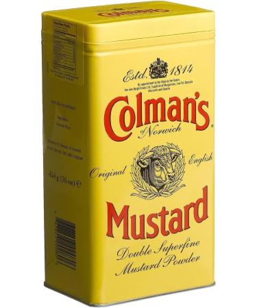 Colman's Original English Mustard Powder 454 g Colmans Mustard Powder Large.