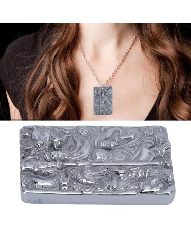 Shop Verdant Touch Energy Supporter - Terahertz Stone Therapy Necklace for Men & Women | Exquisite Carving Pattern 60x180 cm - Buy Online on GoSupps.com