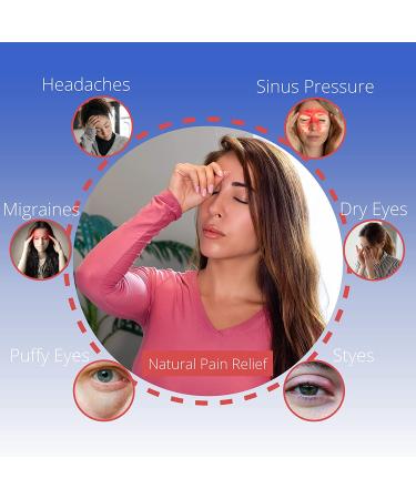 Moist Heat Eye Compress Pad for Dry Eye | Pink Eye, Blepharitis & Stye Relief | Microwavable, Washable & Reusable - Buy Online on GoSupps.com