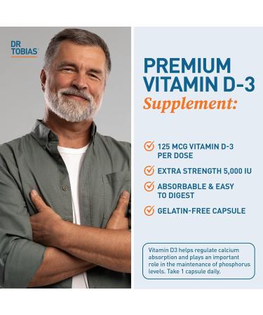 Dr. Tobias Omega 3 Fish Oil and Vitamin D-3 Promotes Overall Health - 3 Month Supply - Buy Online on GoSupps.com