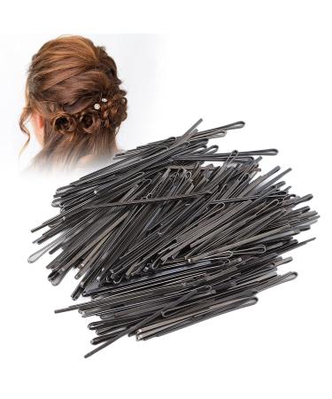 Alloy Flat Hair Needles | Black Reusable Hairpins for Quick Curls & No Damage | Easy Hair Shaping - International Shipping - Buy Online on GoSupps.com