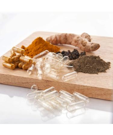 Empty 00 Vegan HPMC Capsules - 120 Count - Halal & Kosher - Easy Snap DIY Supplement Pill Caps for Capsule Filling - Buy Online on GoSupps.com