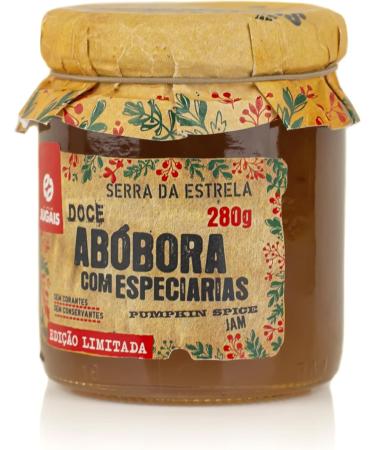 Pumpkin jam with spices - 280g jar - Different and special flavor - Ideal for desserts and breakfasts - No colouring or preservatives - Portuguese gourmet product - Buy Online on GoSupps.com