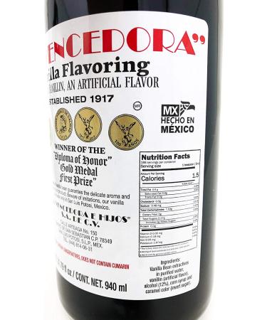 La Vencedora Vanilla (1) - Premium Mexican Vanilla Extract - Buy Online on GoSupps.com