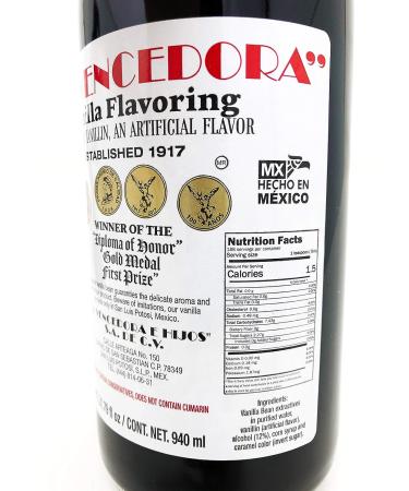 La Vencedora Mexican Vanilla 31.8oz - Pack of 2 (63.58 fl oz total) - Buy Online on GoSupps.com