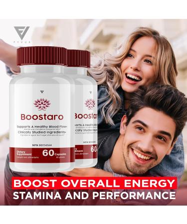 Boostaro Male Health Capsules Boostaro Advanced Maximum Strength Male Performance Blood Flow Support Supplement Boostaro All Natural Dietary Max Strength Health Support Supplement (60 Capsules) - Buy Online on GoSupps.com