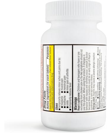 Timely 300 Count Aspirin 325mg - Regular Strength Pain Reliever - Compare to Bayer - Coated Tablets Made in USA - Fast International Shipping - Buy Online on GoSupps.com