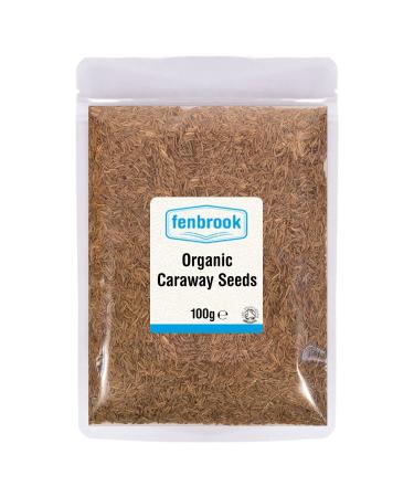 Organic Caraway Seeds 100g Certified Organic by Fenbrook Organic