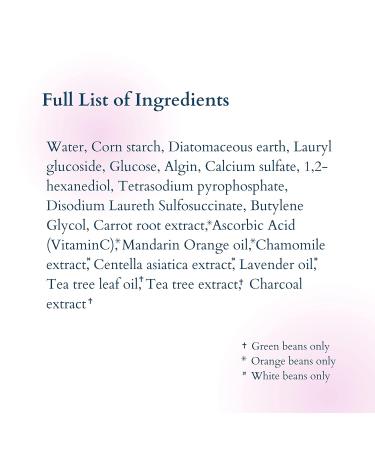 Daily 3 in 1 Facial Cleanser Exfoliator & Wash-off Mask - Vegan Cruelty-Free Plastic-Free Travel-Friendly | 60 Tablets (Calming) - International Shipping Available - Buy Online on GoSupps.com