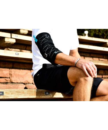 Recoup Cryosleeve Medium | Ice Cold Compression Sleeve for Arms & Legs | Up to 1 Hour Cold | Adjustable Compression | Reusable Ice Pack for Elbows & Knees | Pain Relief for Muscles & Joints - Buy Online on GoSupps.com