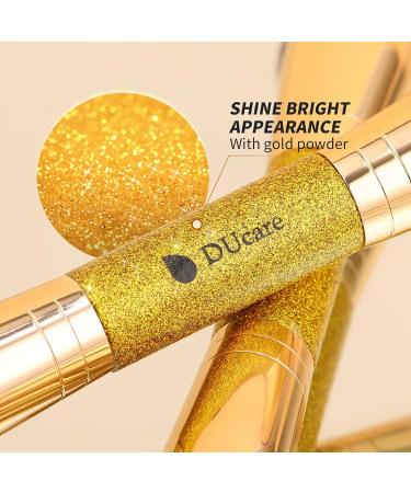 Ducare Double-Sided Kabuki Makeup Brush - Synthetic Hair Foundation & Rouge Powder Brush for Cream & Powder - International Shipping Available - Buy Online on GoSupps.com