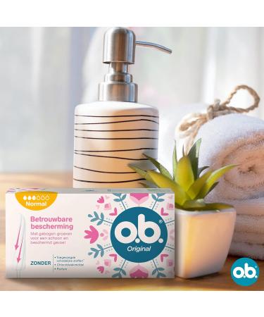O.B. Original Super Plus Tampons - StayDry Technology for Heavy Days | 16 Pack - Buy Online on GoSupps.com