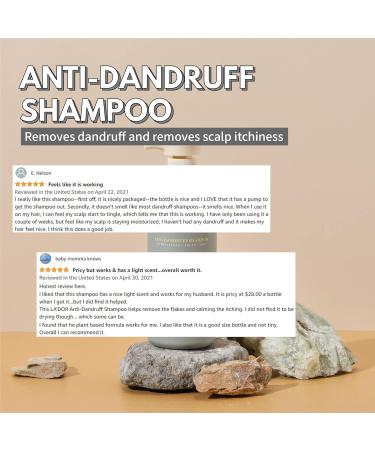 LA DOR Anti-Dandruff Shampoo for Oily Scalp - Soothing 16.9 fl.oz. Formula Cleanses Dead Skin & Alleviates Itching | Buy Internationally - Buy Online on GoSupps.com